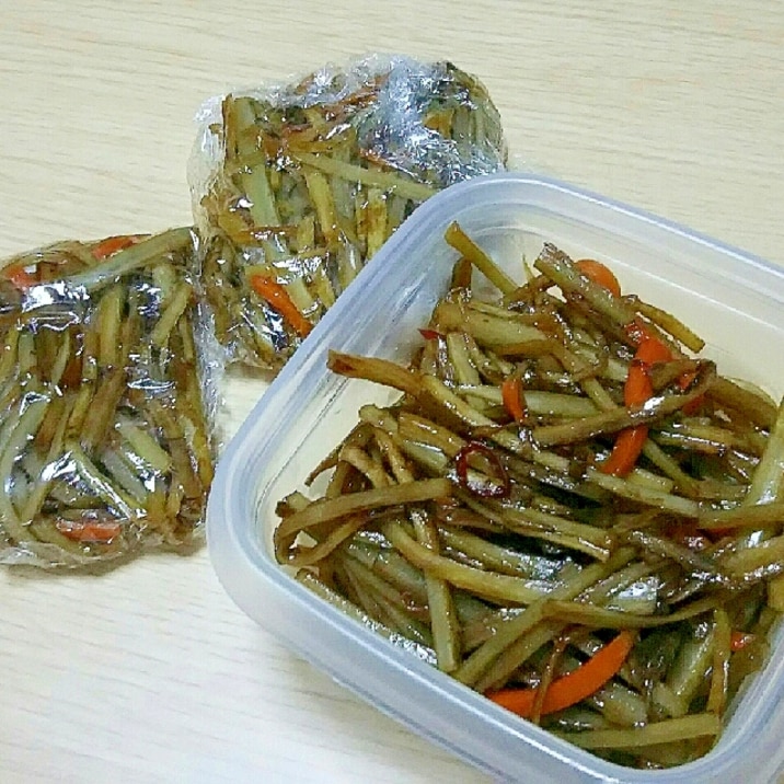 きんぴらごぼう 冷凍保存できるおかず お弁当にも レシピ 作り方 By Kurage 楽天レシピ きんぴらごぼう 冷凍保存できるおかず お弁当にも レシピ 作り方 By Kurage 楽天レシピ